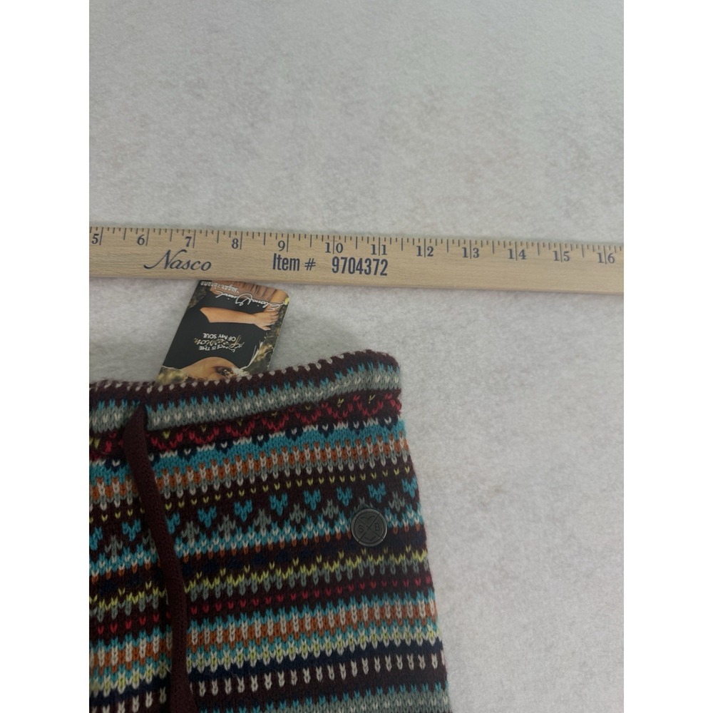 NWT Sugar & Bruno Chalet We Dance Youth Leggings YOS Fair Isle Knit Acrylic $70 - Picture 4 of 6